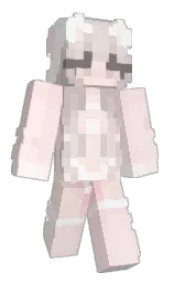 chablis and wisp pink Minecraft skin — Classic model — first worn by poredeluce