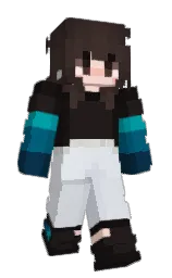 oldhandredglare's Minecraft skin wearing the Aurora cape