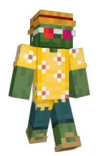 Front of Solorith's skin