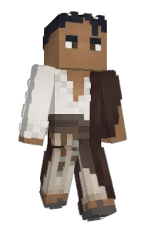 Front of Rishmor's skin