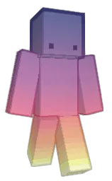 Banaann's Minecraft skin wearing the Migrator cape