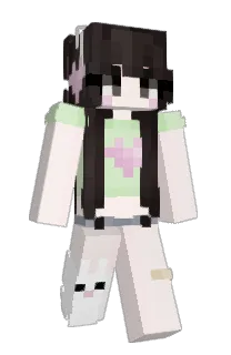 Front of mikahka's skin