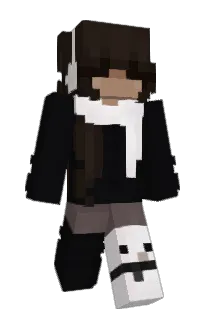 Front of snooozie's skin