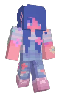 Front of IcicleHorrifica's skin