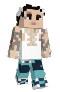 Front of Minecraft skin