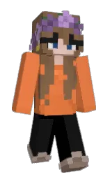 jaffa and burnt sienna Minecraft skin — Slim model