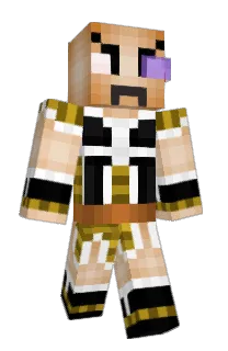 Front of Nuggs's skin