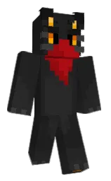 Rautix's Minecraft skin wearing the Mojang Office cape