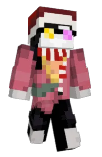 Front of SpamtonEX's skin