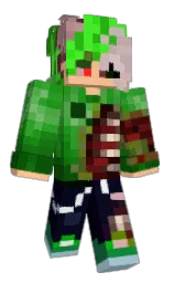 LuisBR099's Minecraft skin wearing the 15th Anniversary cape
