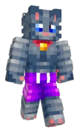 lynch and slate gray Minecraft skin — Classic model