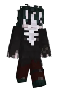 Front of Xollan's skin