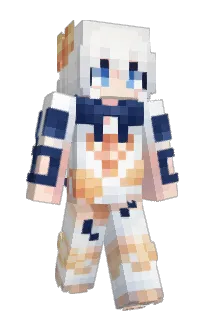 Front of Minecraft skin