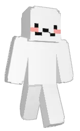 alabaster and cod gray Minecraft skin — Classic model