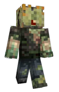 Front of Minecraft skin