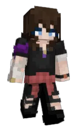 cod gray and black Minecraft skin — Slim model — first worn by AshIsntLost