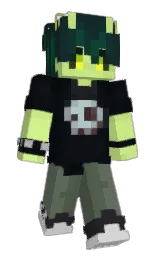bunker and timber green Minecraft skin — Slim model