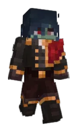 ELaN_T's Minecraft skin wearing the 15th Anniversary cape