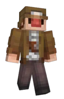 Front of Dumkl's skin