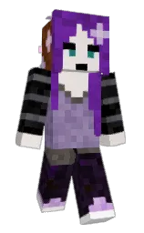 ebb and black Minecraft skin — Slim model