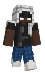 alto and cod gray Minecraft skin — Classic model — first worn by batek_yo
