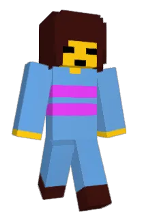 Front of DeterminedHuman's skin