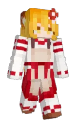 Slim Minecraft skin