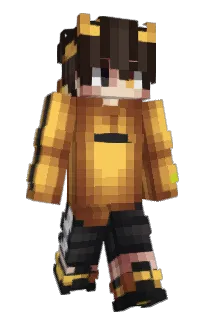 Front of 3TT3's skin