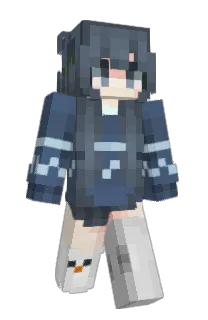 Front of Melaney's skin