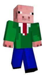 DRSchwein1482's Minecraft skin wearing the 15th Anniversary cape