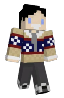 Front of Speachie's skin