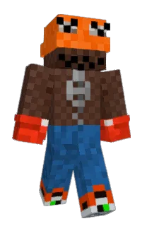 Front of Scraftineer's skin