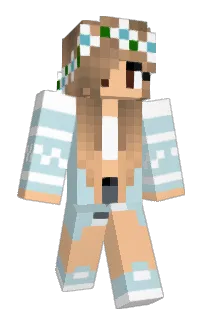 Front of cagmuer's skin