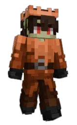 Ritnes's Minecraft skin wearing the Hero cape