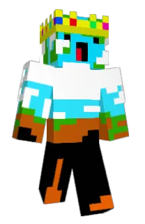 Front of OneInTheWorld's skin