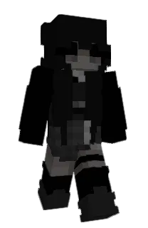 Front of sained's skin