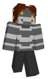 silver and scorpion Minecraft skin — Classic model