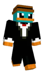 AlexTBO's Minecraft skin wearing the Pan cape