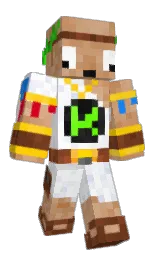 white and whiskey Minecraft skin — Classic model — first worn by Buchtla