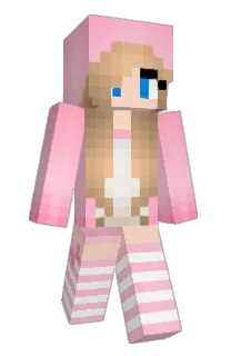 Front of Alenne's skin