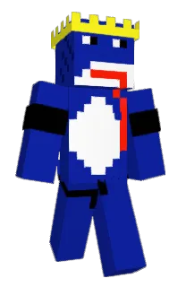 Front of Minecraft skin