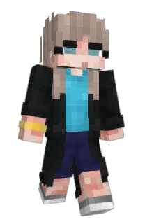 Front of CristalSmile's skin