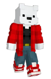 Front of notZeraphyte's skin