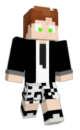 onixfullhd's Minecraft skin wearing the Aurora cape