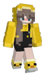 EisJunn's Minecraft skin wearing the Cherry Blossom cape
