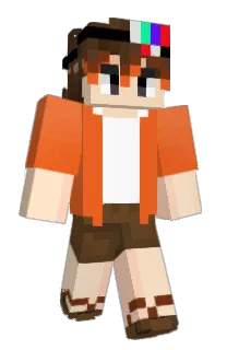 Front of Minecraft skin