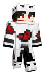 alabaster and concrete Minecraft skin — Classic model