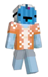 regent st blue and white Minecraft skin — Slim model