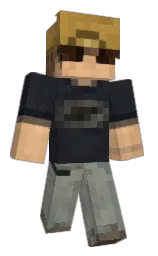 shark and whiskey Minecraft skin — Classic model