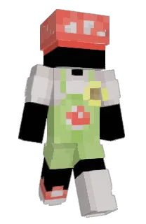 Front of Minecraft skin